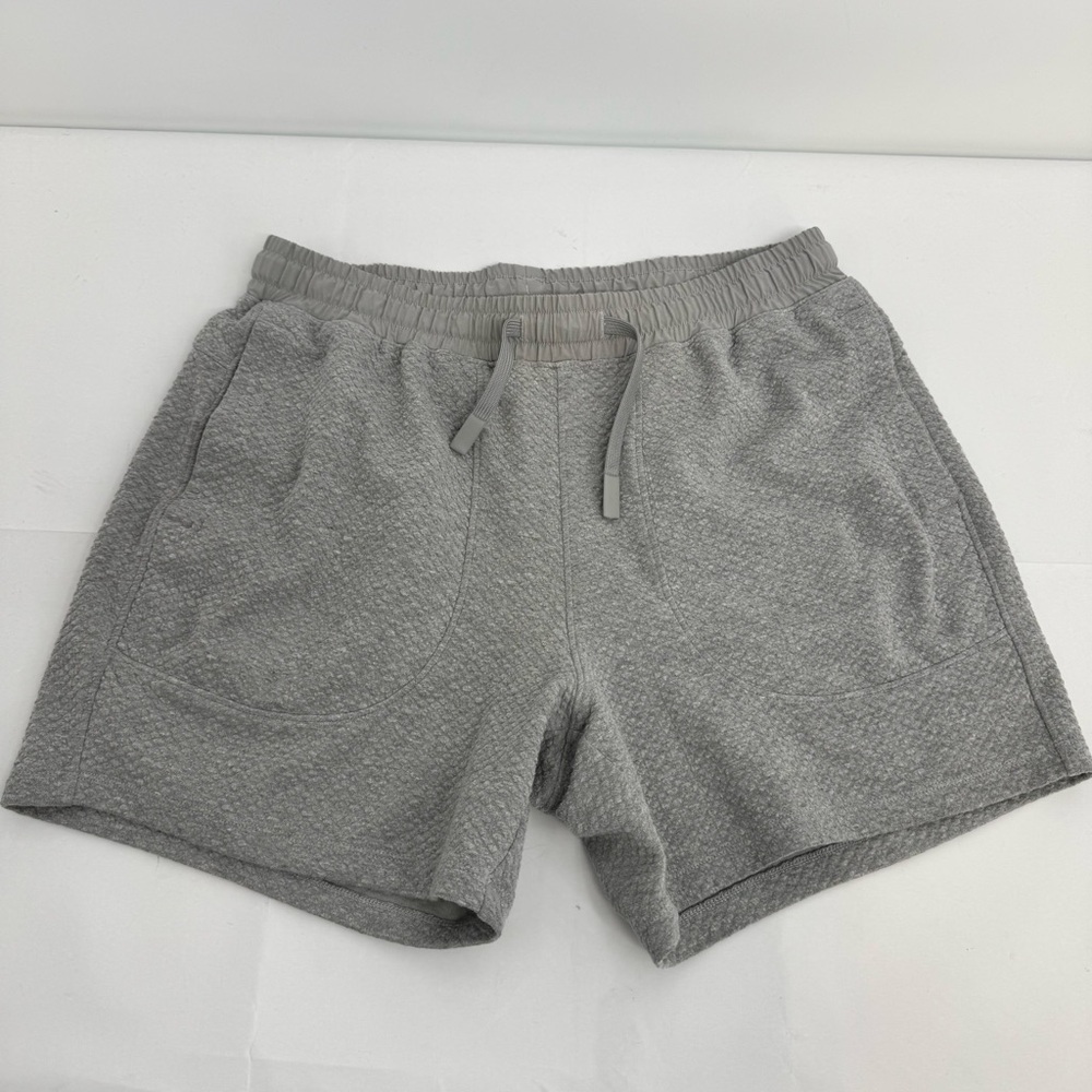 Bear Bottom Shorts Men’s M  Gray Drawstring Stretch